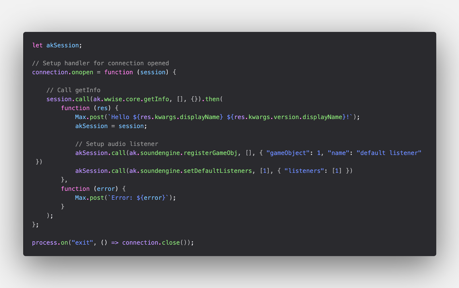 Max 8におけるWwise Authoring API（WAAPI）活用の導入 | Audiokinetic